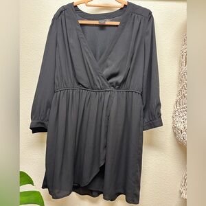 T.J.Maxx Black Wrap Dress